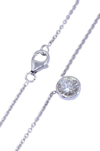 Collier COLLIER DIAMANT SOLITAIRE 1.19 CARAT 58 Facettes 078001
