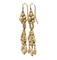 Boucles d'oreilles Boucles d'oreilles en or jaune et perles anciennes 58 Facettes 7702