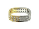 Bague 53 Bague vintage 2 ors 18K et diamants 1.70ct 58 Facettes