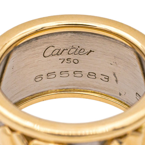 Bague 55 Cartier Bague Eléphant  Or jaune, Or blanc 58 Facettes 4270198RV