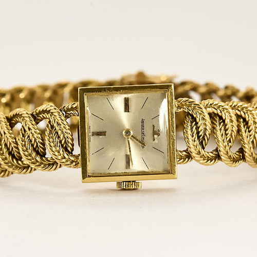 Montre JAEGER LECOULTRE - Montre de dame en or jaune 58 Facettes LIS2036