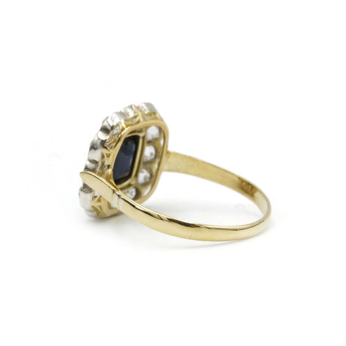 Bague 55 Bague or, saphir et diamants 58 Facettes 1047