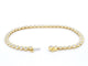 Bracelet Bracelet en or jaune serti de diamants 58 Facettes 2172