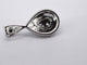 Pendentif Pendentif en or blanc en forme de goutte avec diamants 58 Facettes 2077