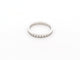 Bague 54 bague alliance americaine t 54 34 diamants 1.1ct or blanc 18k en 58 Facettes 266001