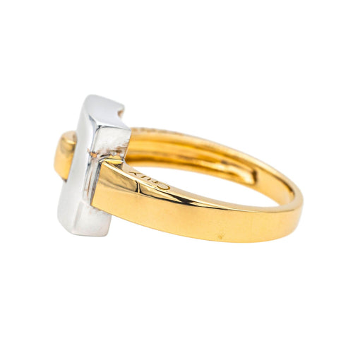 Bague 53 Guy Laroche Bague  Or jaune, Or blanc 58 Facettes 4036612CN