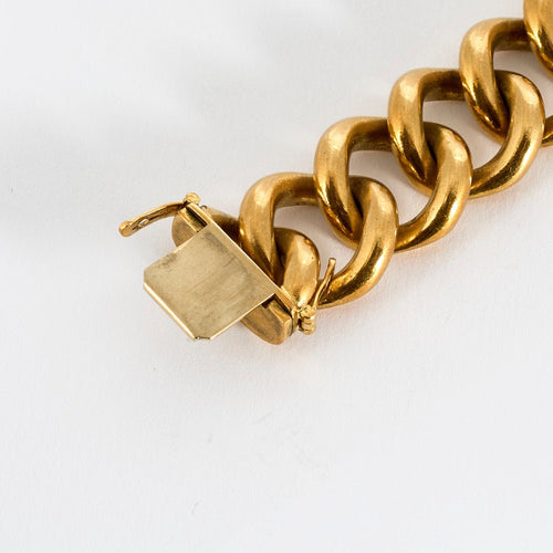 Bracelet Bracelet maille gourmette or jaune 58 Facettes VES0321