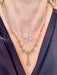 Collier Collier ancien or jaune filigrane 58 Facettes