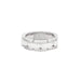 Bague 56 CHANEL - Bague Ultra en or blanc, céramique blanche et diamants 58 Facettes