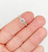 Bague 49 Bague solitaire or blanc diamant de 1,15 carat - certificat 58 Facettes A04032