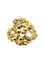 Bague 51 GILBERT ALBERT. Bague or jaune 18K, perles et diamants 58 Facettes