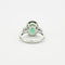 Bague 48.5 Bague Platine Tourmaline bleue-verte 4,15 carats 58 Facettes