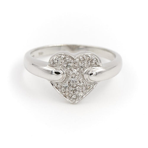 54 Bague Or blanc Diamant 58 Facettes 1641617CN