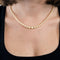 Collier Collier or blanc perle de culture 58 Facettes LP933/BET