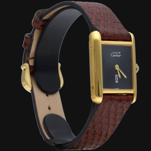 Montre Cartier Montre Tank Vermeil 58 Facettes MT42361