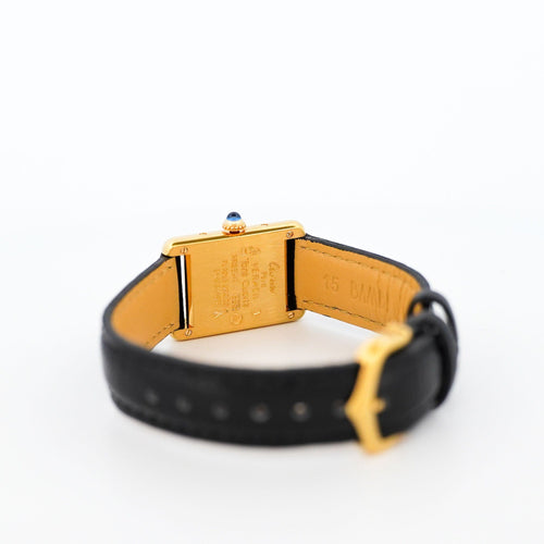 Cartier Tank Must - Ivory Column dial - SM 58 Facettes