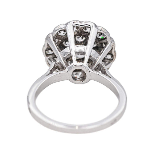 Bague 53.5 Bague Or blanc Diamant, Diamants 58 Facettes 4712453CN