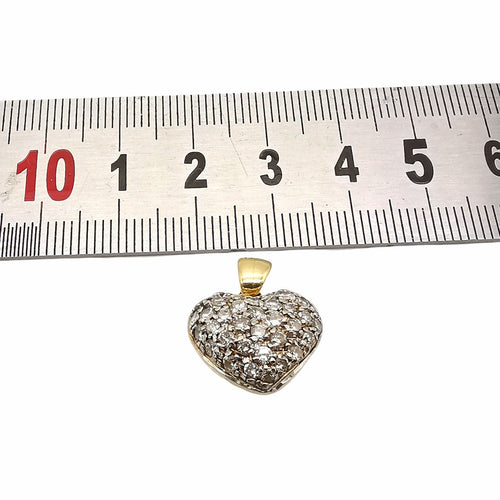 Pendentif Pendentif or jaune & diamants 58 Facettes