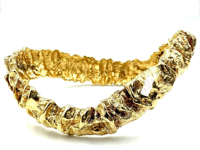 Bracelet GILBERT ALBERT - Bracelet or jaune 58 Facettes