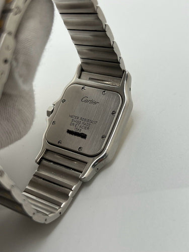 Montre Cartier Santos Galbée 1566 58 Facettes