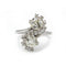 Bague 53 Bague Toi et Moi - Or, platine et diamants 58 Facettes 250031SP