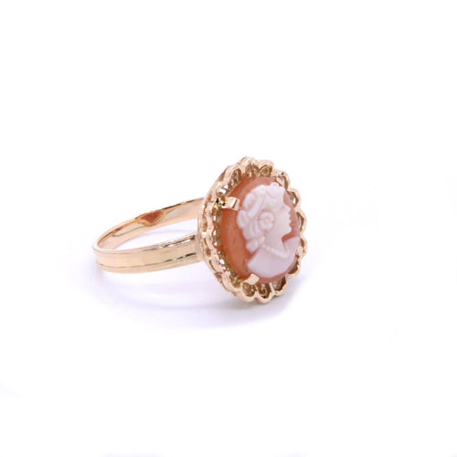 Bague 53.5 Bague camée or et cornaline 58 Facettes 45