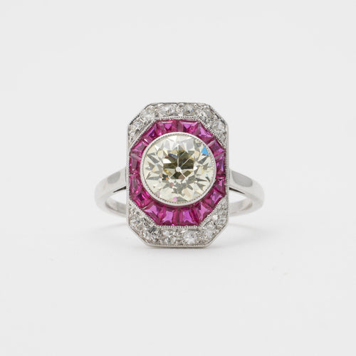 Bague Bague Art Déco 58 Facettes