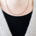 Collier Collier chaine Jaseron or blanc 58 Facettes LP1000/9