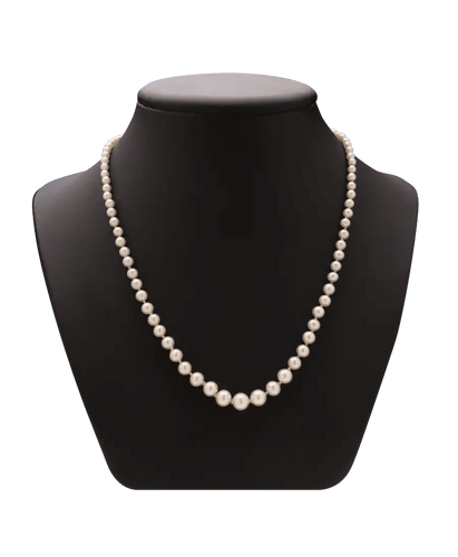 Колие Колие Жълто злато 18K Сива перла AA+ 58 Facettes BO210558/PERLESENCHUTE