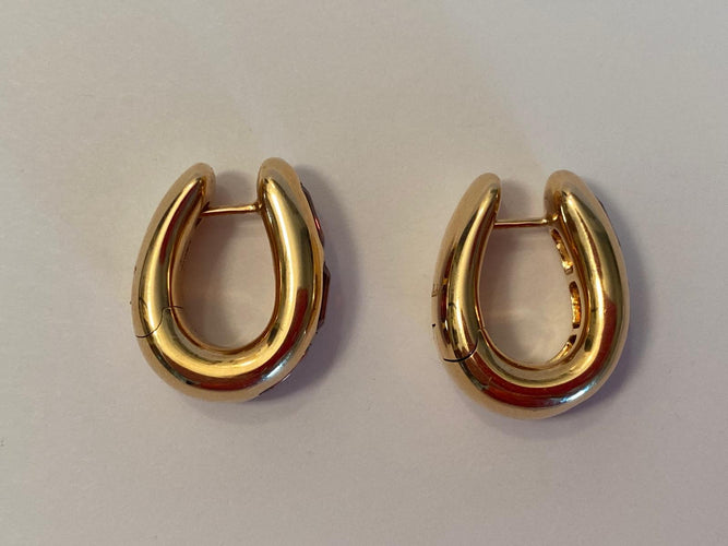 Boucles d'oreilles POMELLATO - Boucles d'oreilles Iconica en or rose 58 Facettes