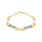 Bracelet Bracelet Fred, "Force 10", en or jaune, acier. 58 Facettes 35198