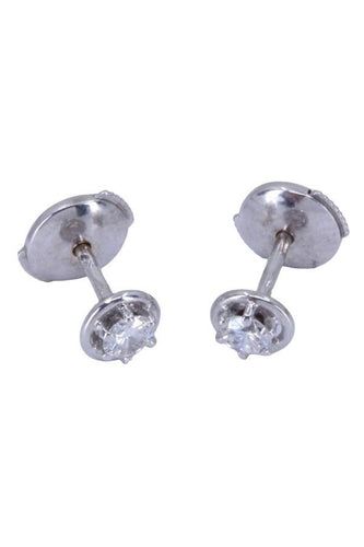 Boucles d'oreilles CLOUS D'OREILLES DIAMANTS 0.19 CARAT 58 Facettes 086221