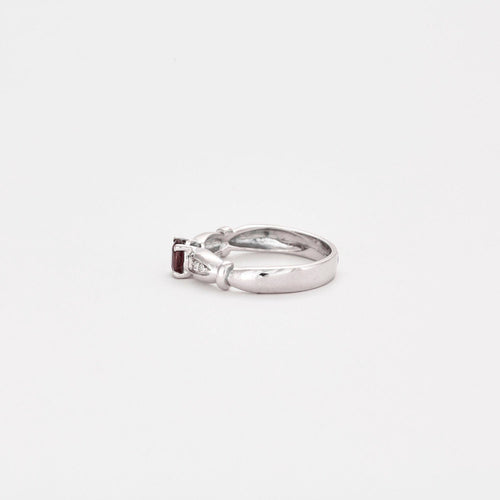 Bague 54 Bague solitaire rubis 58 Facettes 2542