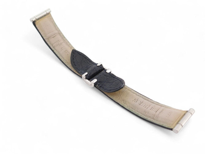 Montre montre BOUCHERON solis or 18k & acier bracelet croco autruche quartz 58 Facettes 270502