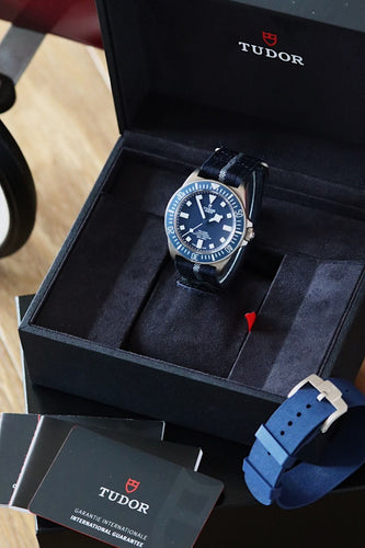 Montre TUDOR - Montre Pelagos FXD 25707B/21 MN21 bleue - 2021 58 Facettes