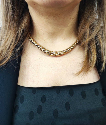 Collier Collier maille palmier 58 Facettes COL.PALM.AR.1293