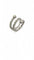 Bague 55 Bague spirale en or blanc 18 carats et diamants 58 Facettes