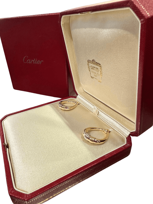 Boucles d'oreilles CARTIER - Boucle d’oreilles 3 ors 58 Facettes 1.0000162/1