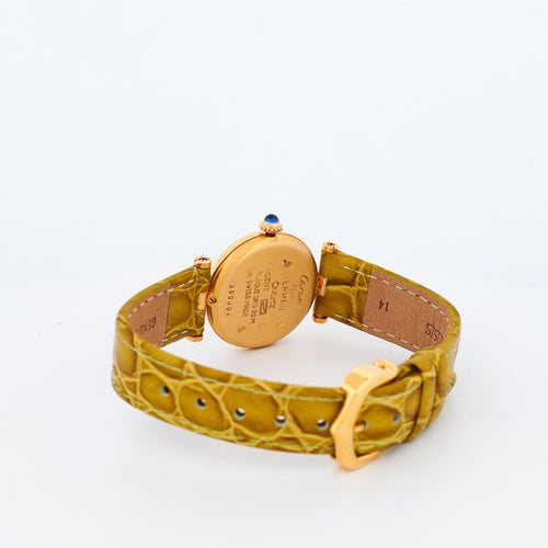 Cartier Must Vendôme - Ivory trinity dial - SM 58 Facettes