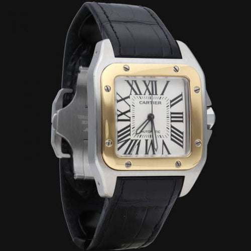 Montre Cartier Montre Santos 100Xl 58 Facettes MT45162