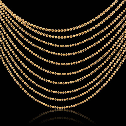 Collier Collier Cartier Draperie en or jaune 18 carats 58 Facettes D6