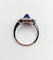 Bague Art Déco Platine, saphir pain de sucre et diamants, Branar Paris 58 Facettes A06224
