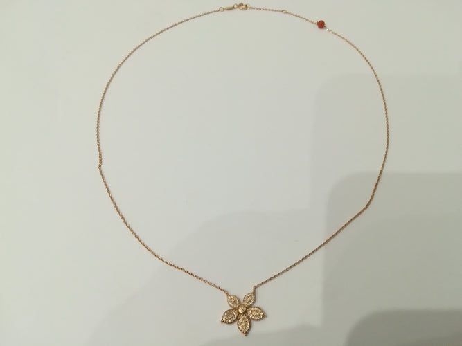 Collier Collier CASANERA Or et Diamants 58 Facettes