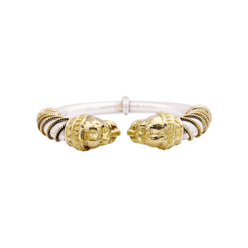 Bracelet Bracelet Zolotas "Heritage" or jaune, argent. 58 Facettes 34478
