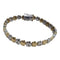 Bracelet Bracelet - Bracelet en or blanc et jaune 18 carats et diamants 58 Facettes P11