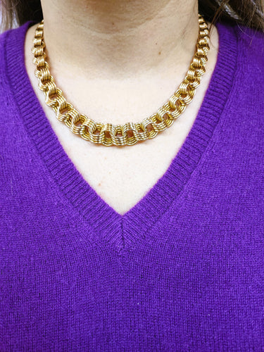Collier Collier Or jaune massif 58 Facettes COLL.MSIF-987