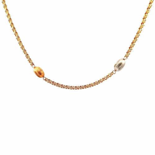 Collier Collier sautoir 3ors 18 carats 58 Facettes