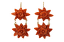 Boucles d'oreilles Boucles d'oreilles antiques en or jaune corail 58 Facettes 7692