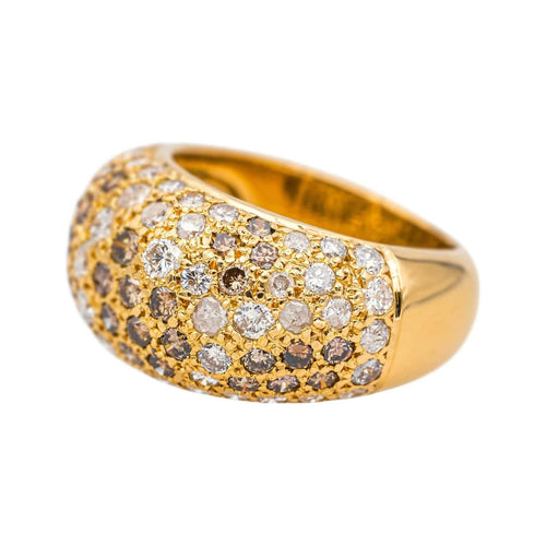 Bague 53 Cartier Bague Cocktail Sauvage Or jaune Diamant 58 Facettes 4901197CN