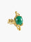 Bague 51 Bague Or Jaune Aventurine 58 Facettes